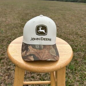 John Deere Old School Camouflage Hat